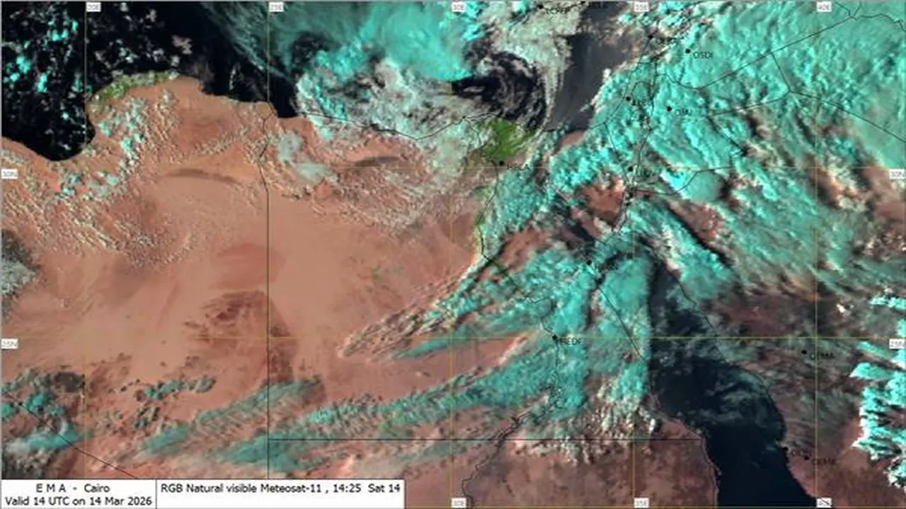 العواصف الترابية تجتاح المحافظات وتخفض مستوى الرؤية الأفقية إلى 700 متر